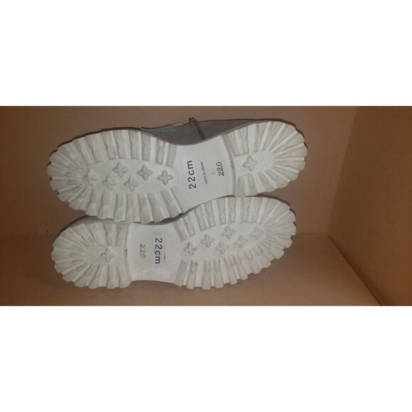 U-Dot Multi Tone Leather Loafers 22cm Sz 5 Retail Price $319 In EUC!! - Picture 10 of 11